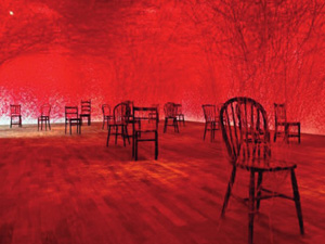 Chiharu Shiota. Threads of Memory Exhibition - Fundació Tàpies Chiharu Shiota. Threads of Memory Exhibition - Fundació Tàpies
