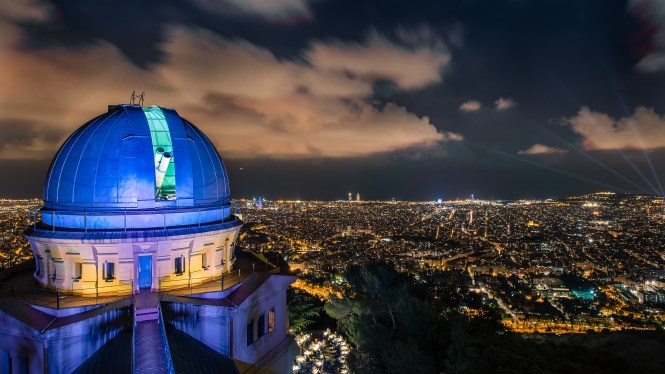 Dinner with stars at Observatori Fabra